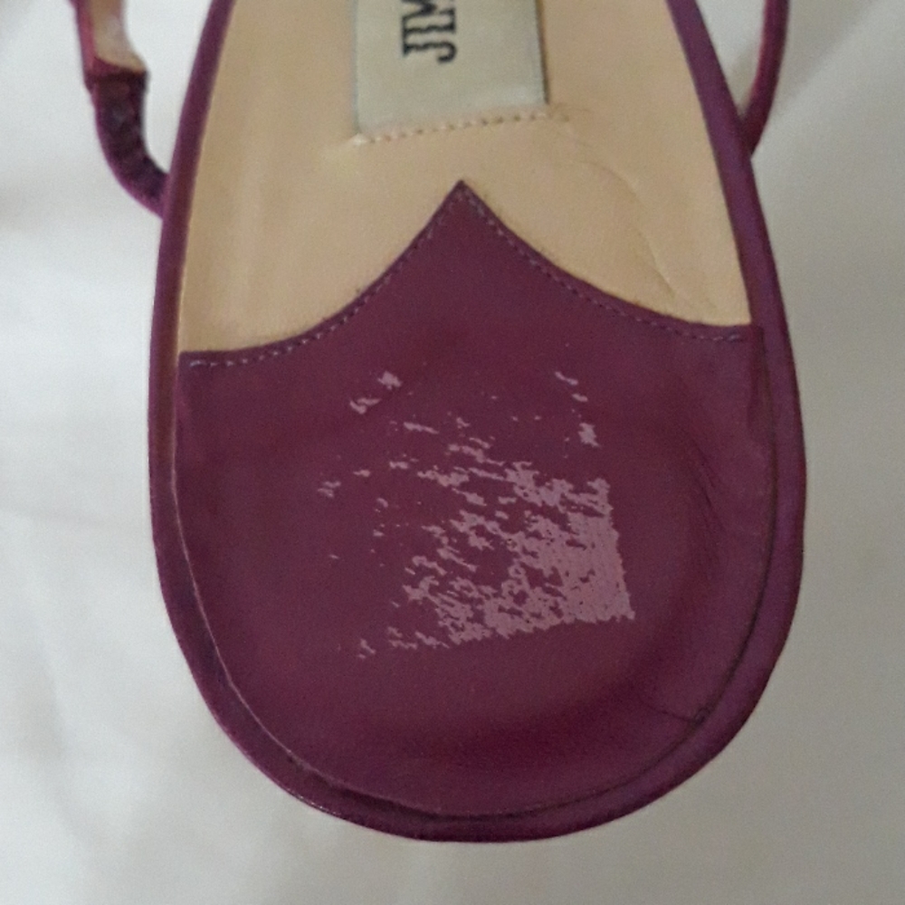 Jimmy Choo pink/purple charm sandals EU 40.5 US 9 - Picture 6 of 6